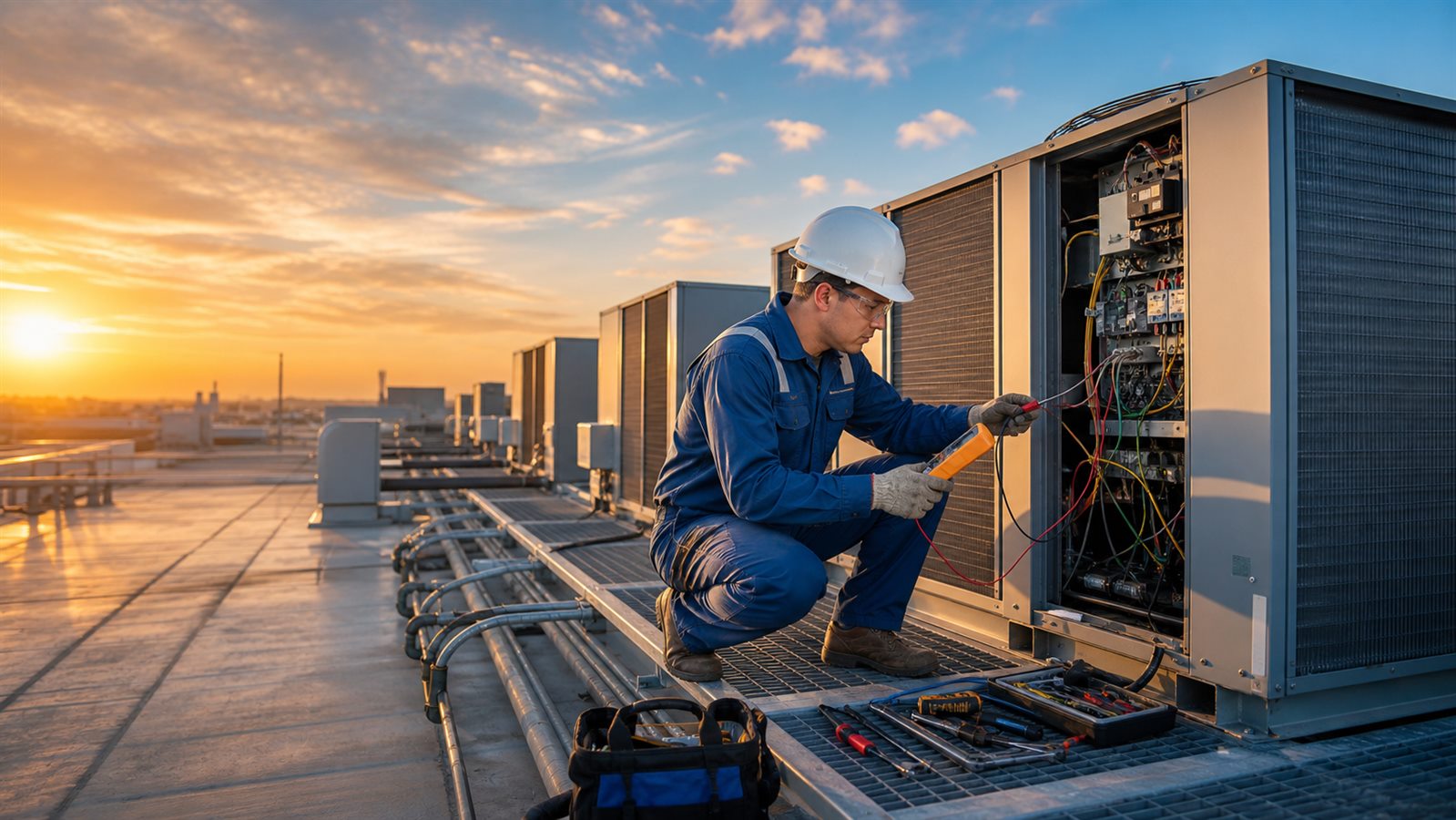 HVAC maintenance and repair for Northern Ireland industrial sites